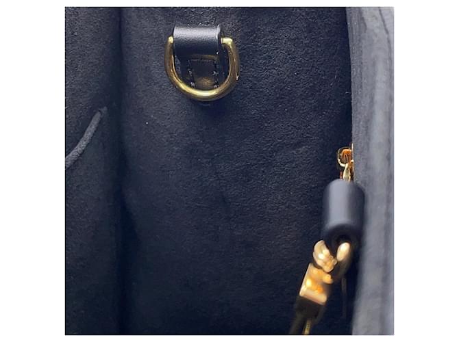 Borsa Louis Vuitton Monogram Empreinte OnTheGo PM Nero Monogramma - vista 9