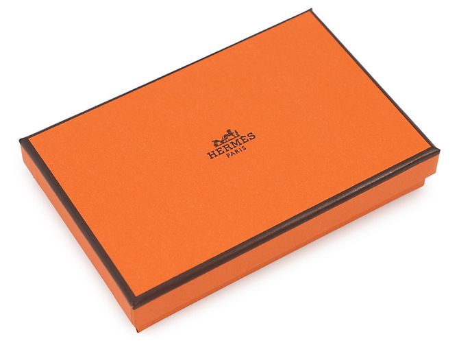 Hermès Tarjetero Hermes en Alezan y Beige Castaño - vista 10