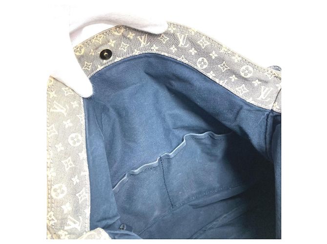 Borsa a Spalla Louis Vuitton Monogram Idylle Romance Nero Blu navy - vista 14