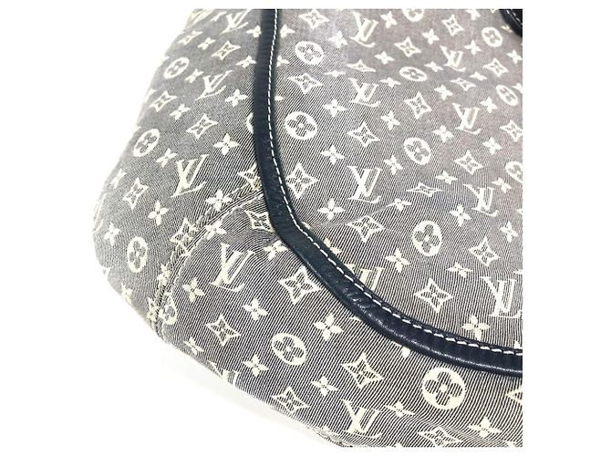 Borsa a Spalla Louis Vuitton Monogram Idylle Romance Nero Blu navy - vista 15