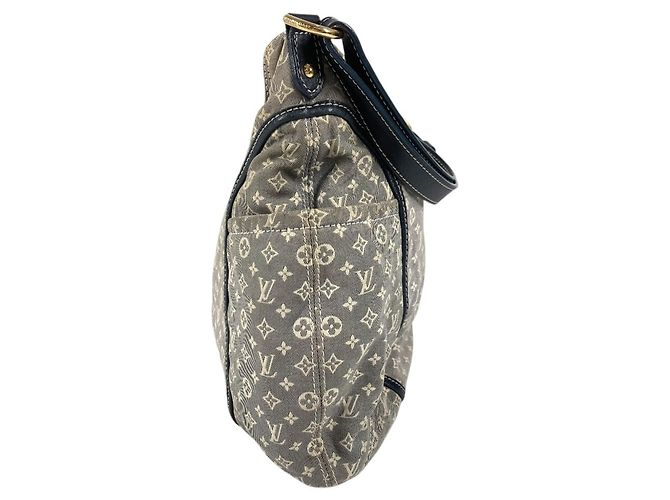 Borsa a Spalla Louis Vuitton Monogram Idylle Romance Nero Blu navy - vista 3