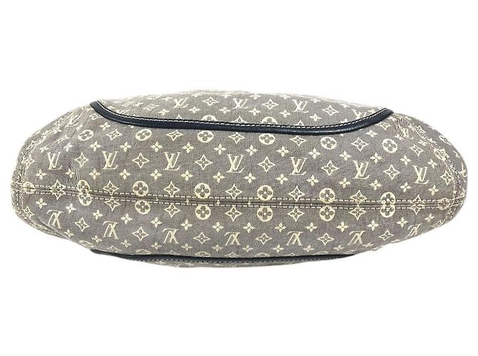 Borsa a Spalla Louis Vuitton Monogram Idylle Romance Nero Blu navy - vista 5