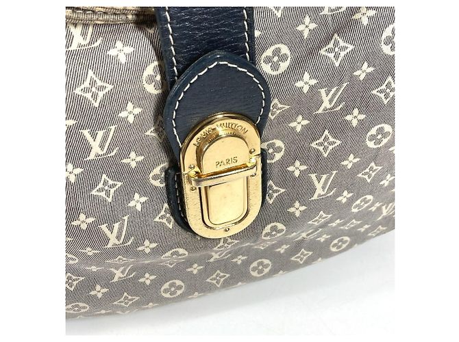 Borsa a Spalla Louis Vuitton Monogram Idylle Romance Nero Blu navy - vista 9