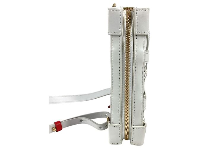 Louis Vuitton M80102 LV × NBA Soft Trunk Phone Box Crossbody Bag Castaño Blanco Monograma - vista 8