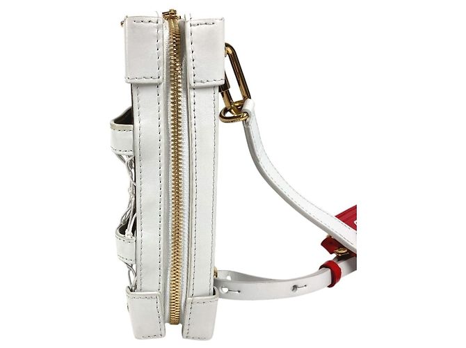 Louis Vuitton M80102 LV × NBA Soft Trunk Phone Box Crossbody Bag Castaño Blanco Monograma - vista 9