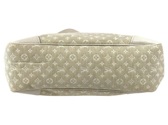 Borsa a tracolla Louis Vuitton Monogram Mini Lin Boulogne Beige - vista 5