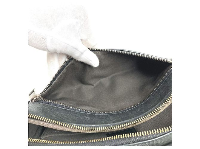 Borsa Louis Vuitton N41288 Damier Infini Nero - vista 15
