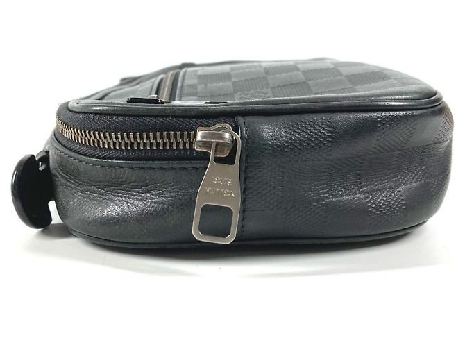 Borsa Louis Vuitton N41288 Damier Infini Nero - vista 3