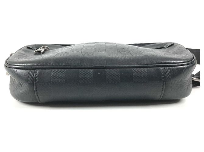 Borsa Louis Vuitton N41288 Damier Infini Nero - vista 5