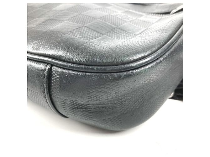 Borsa Louis Vuitton N41288 Damier Infini Nero - vista 6
