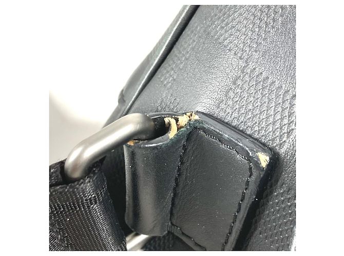 Borsa Louis Vuitton N41288 Damier Infini Nero - vista 9