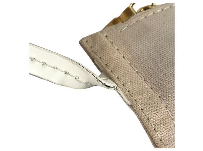 Borsa Louis Vuitton Monogram Beach Line Caba Ipanema GM Beige - vista 12