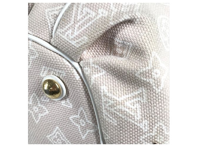 Borsa Louis Vuitton Monogram Beach Line Caba Ipanema GM Beige - vista 17