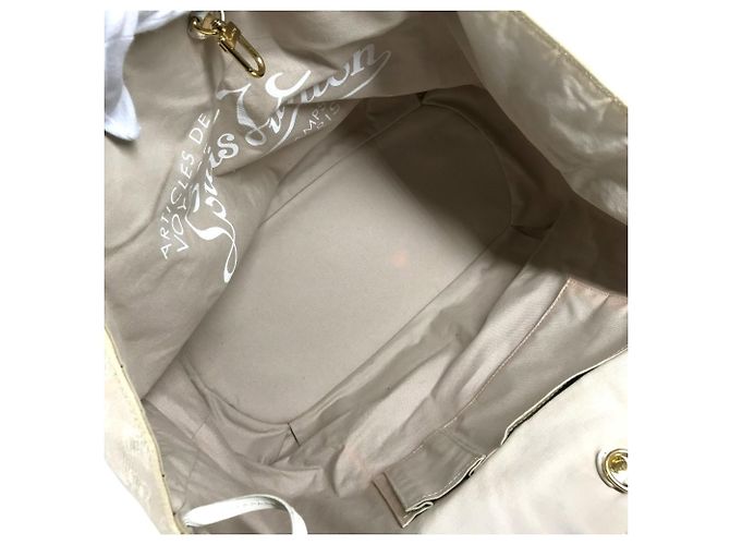 Borsa Louis Vuitton Monogram Beach Line Caba Ipanema GM Beige - vista 6