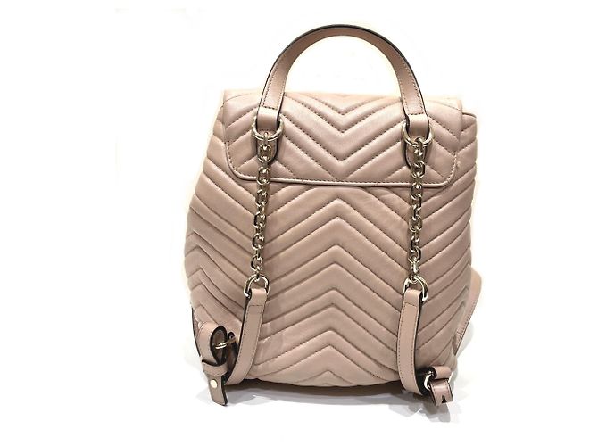 Gucci GG Marmont Lederrucksack Beige - Ansicht 2