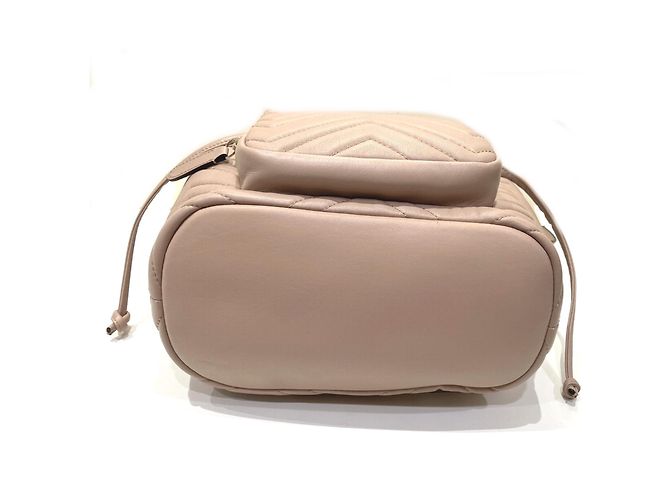 Gucci GG Marmont Lederrucksack Beige - Ansicht 3