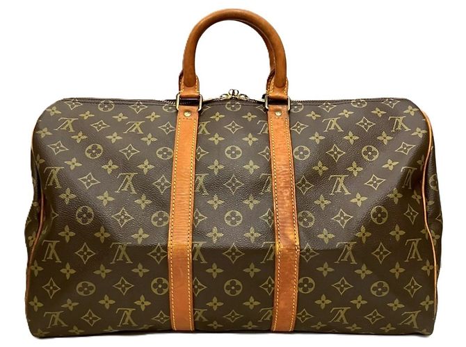 Louis Vuitton Keepall 45 Boston Bag Marrone - vista 2