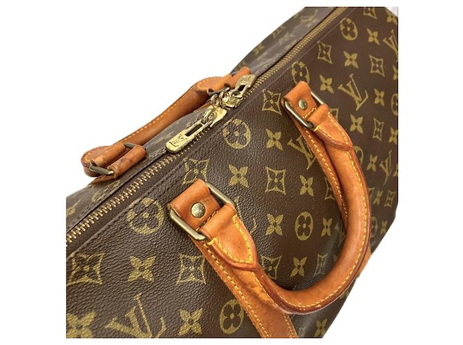 Louis Vuitton Keepall 45 Boston Bag Marrone - vista 7
