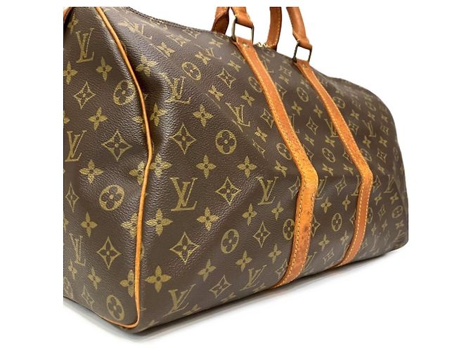 Louis Vuitton Keepall 45 Boston Bag Marrone - vista 8