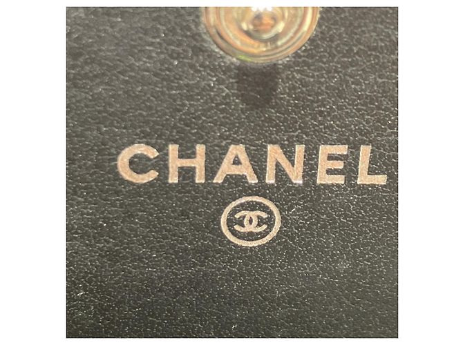 Cartera larga Chanel Deauville Castaño - vista 4