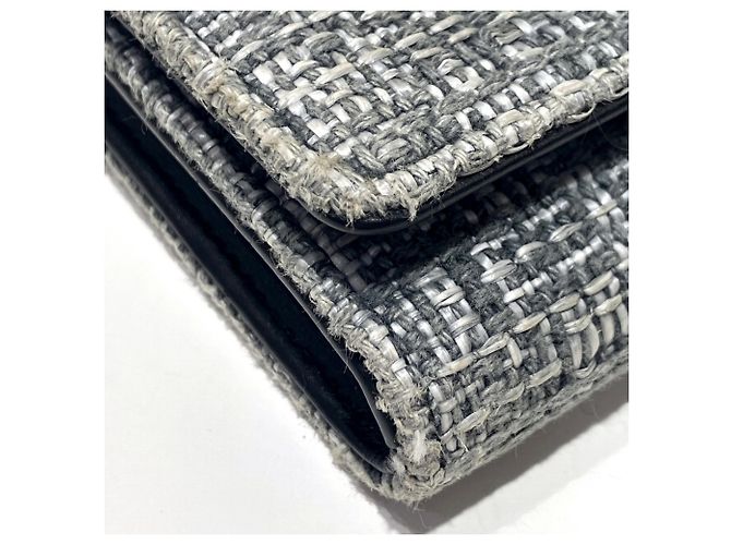 Cartera larga Chanel Deauville Castaño - vista 7