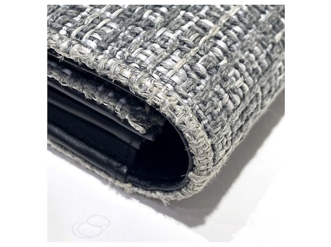 Cartera larga Chanel Deauville Castaño - vista 8