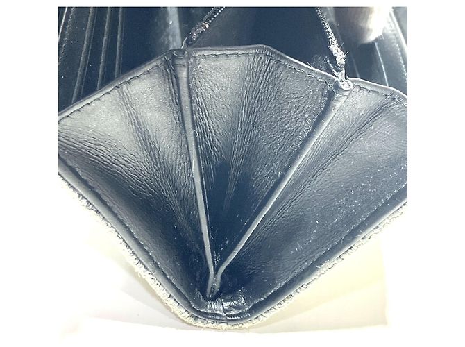 Cartera larga Chanel Deauville Castaño - vista 9