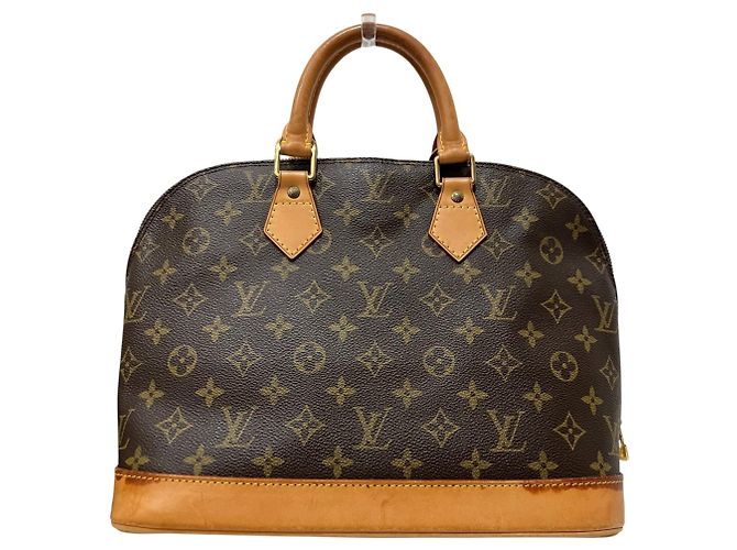 Borsa Louis Vuitton Alma PM Marrone - vista 2