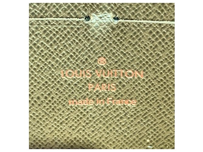 Carteira Zippy Long Louis Vuitton Damier Toile N60015 Marrom - vista 4
