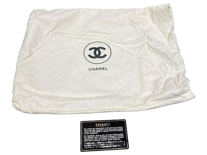Borsa a tracolla Chanel Matelassé in agnello Nero - vista 5