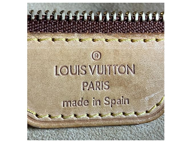 Borsa a Spalla Louis Vuitton Looping GM Marrone - vista 4