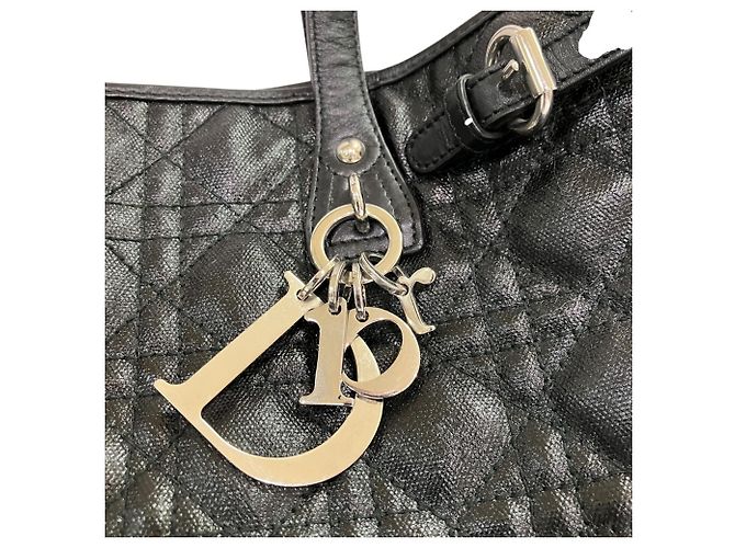 Borsa Tote Cannage Piccola Christian Dior Nero - vista 5