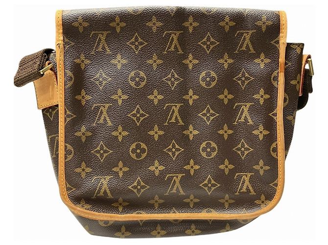 Borsa a Spalla Louis Vuitton Messenger Bosphore PM Marrone - vista 2