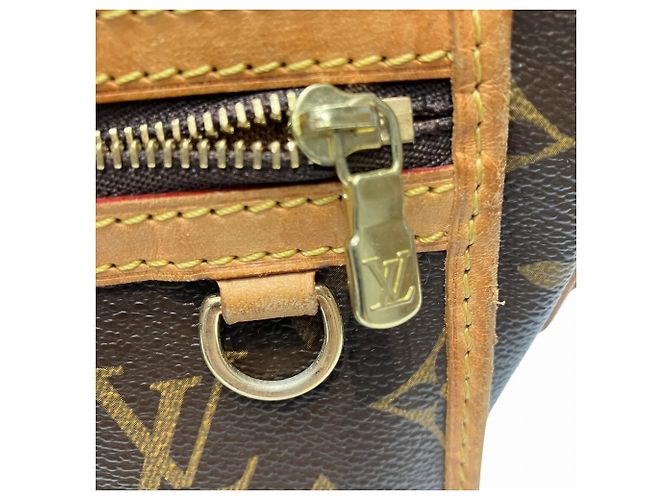 Borsa a Spalla Louis Vuitton Messenger Bosphore PM Marrone - vista 9