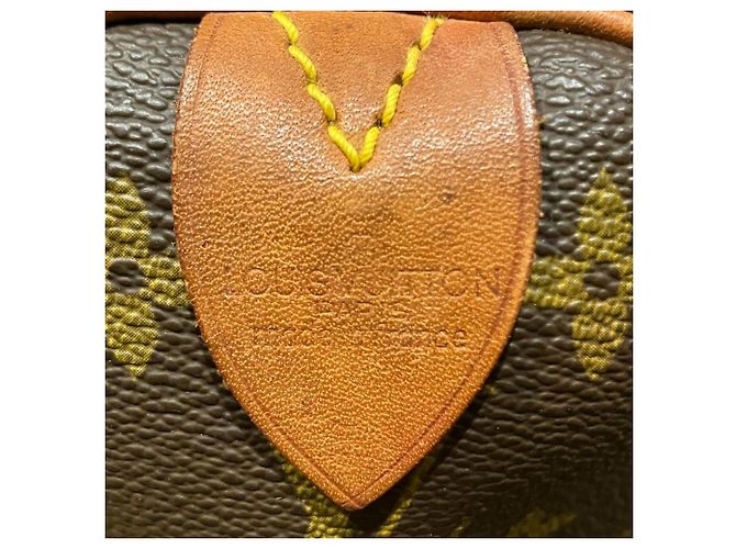 Bolso Boston Louis Vuitton Keepall 60 Castaño - vista 4