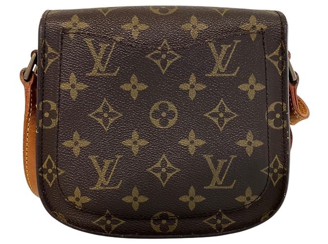 Borsa a Spalla Louis Vuitton Mini Saint Cloud Marrone - vista 2