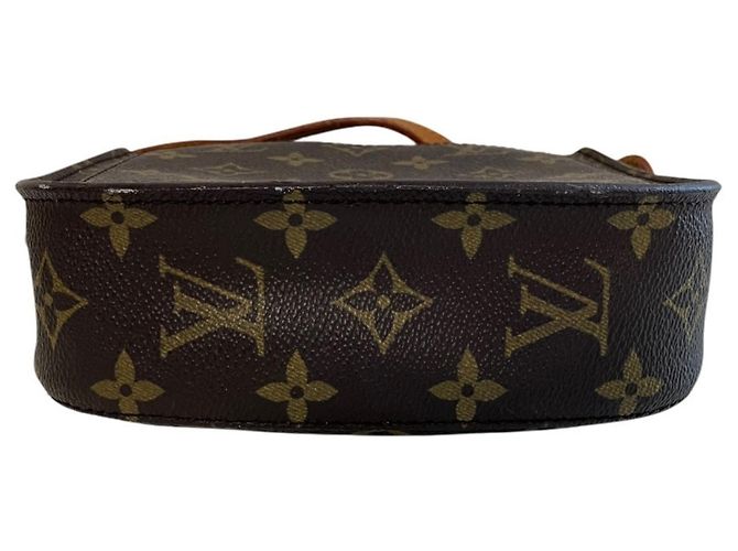 Borsa a Spalla Louis Vuitton Mini Saint Cloud Marrone - vista 3