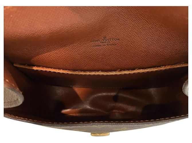 Borsa a Spalla Louis Vuitton Mini Saint Cloud Marrone - vista 5