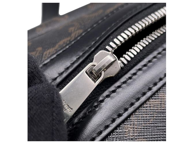 Borsa Boston Céline Marrone Pelle e PVC - vista 10