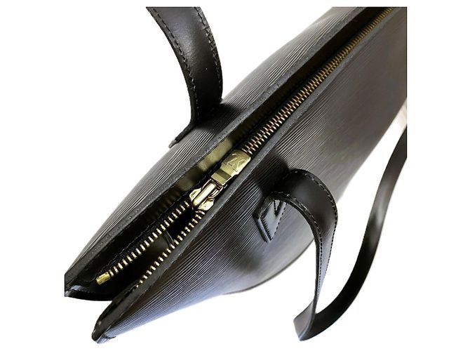 Borsa Tote Louis Vuitton Saint Jacques Nero - vista 7