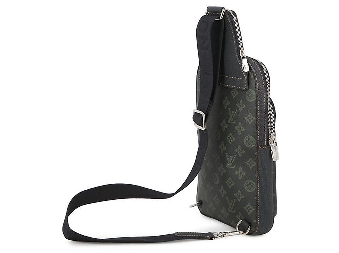 Borsa a tracolla Louis Vuitton Monogram Record Avenue Verde scuro Monogramma - vista 2