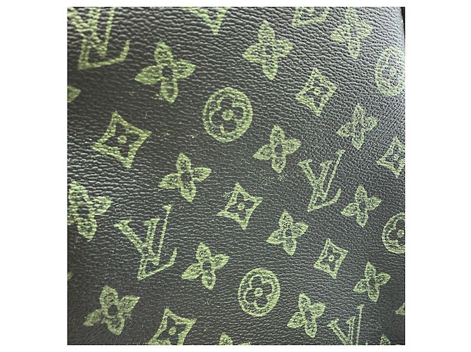 Borsa a tracolla Louis Vuitton Monogram Record Avenue Verde scuro Monogramma - vista 7