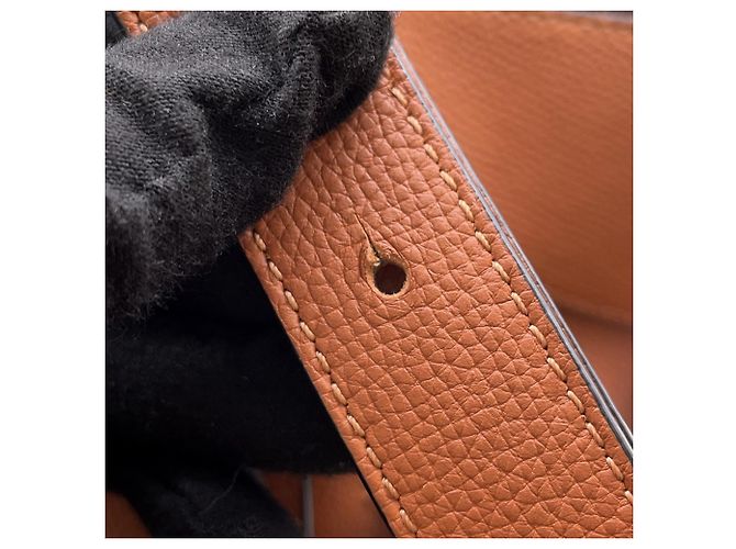Borsa a mano in pelle Loewe Hammock Small Marrone - vista 10