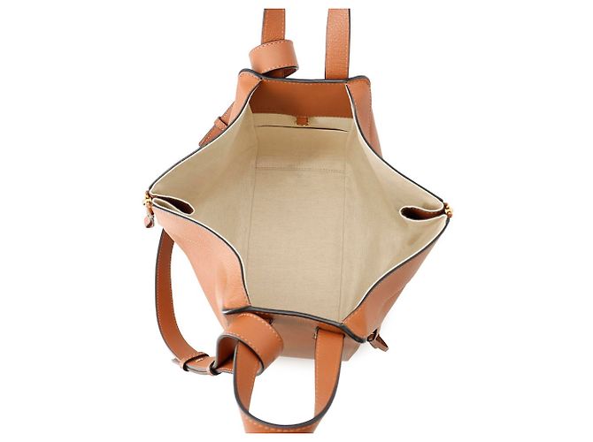 Borsa a mano in pelle Loewe Hammock Small Marrone - vista 6