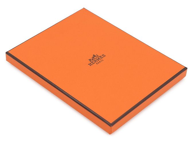 Tarjetero de piel Swift Hermès Blanco - vista 8