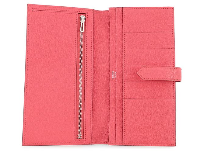 Hermès Bearn Soufflé Long Wallet Pink - Ansicht 4