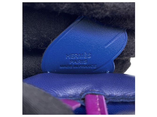 Hermès Charm per borsa Hermes Rodeo PM Pegasus Blue Saphir - vista 8