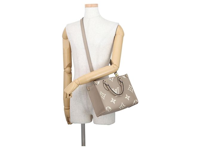 Borsa Louis Vuitton Monogram Empreinte OnTheGo PM Multicolore Monogramma - vista 4