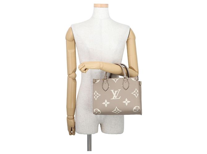 Borsa Louis Vuitton Monogram Empreinte OnTheGo PM Multicolore Monogramma - vista 5