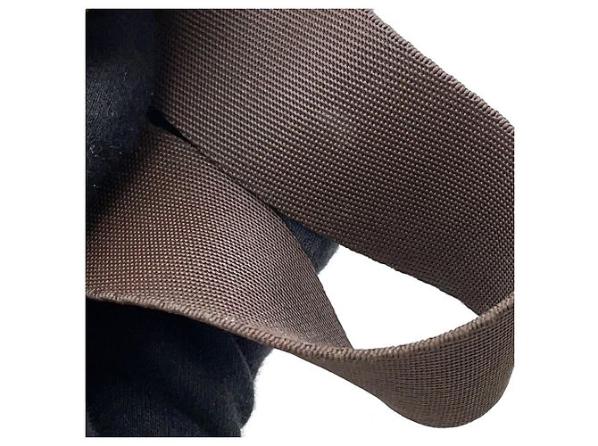 Borsa a tracolla Louis Vuitton Damier Ebene Marrone - vista 13